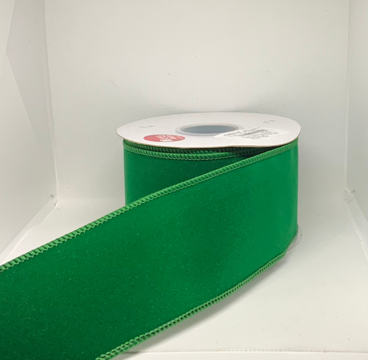 2 1/2 inch Wide Green Indoor Outdoor Ribbon